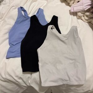Athleta Girl set of 3 tank tops size large/12